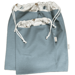 Bolsa Ropita y Merienda Loneta