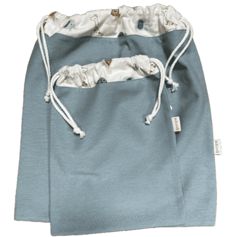 Bolsa Ropita y Merienda Loneta