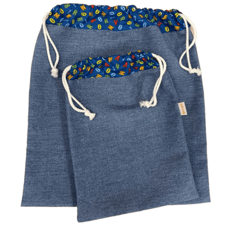 Bolsa Ropita y Merienda Loneta