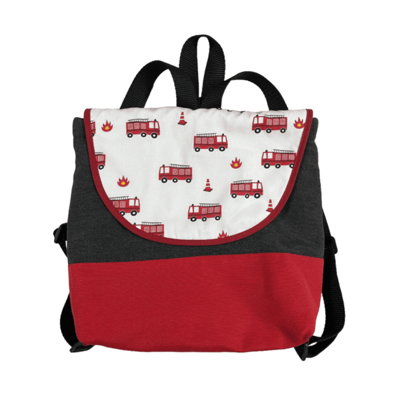 Mochila Alcolchada Loneta Bomberos