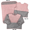 Bata Bebe Rosa Impermeable con y sin Mangas