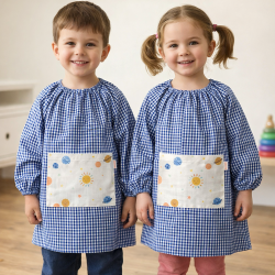 Baby Cuadrito Azul Royal