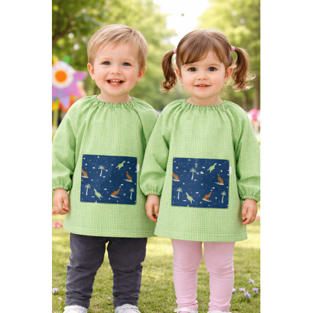 Baby Cuadrito Pistacho