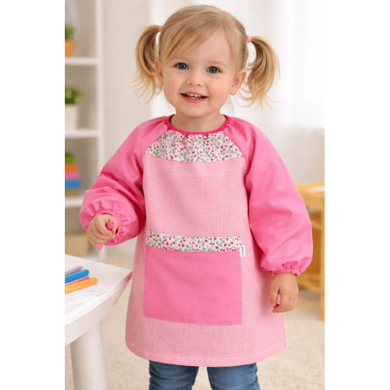 BABY ROSA CON FLORES 637