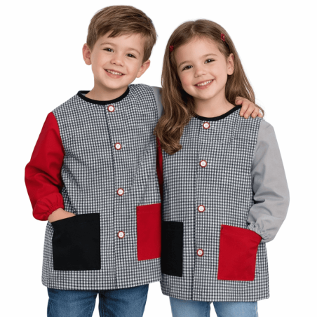 BATA NEGRA ROJA 1504