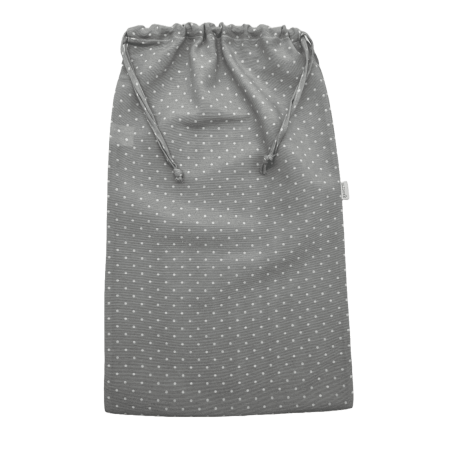Bolsa Pan Gris Topos 03