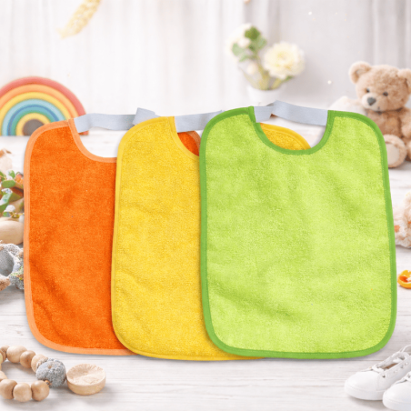 BABERO IMPERMEABLE GOMA PACK3