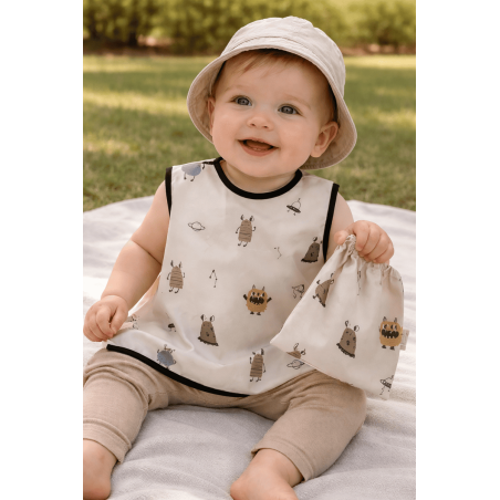 DELANTAL IMPERMEABLE CON BOLSITA 91