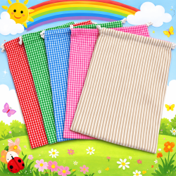 mochila, bolsa merienda, bolsa ropita