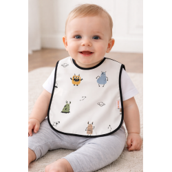 BABERO PLÁSTICO CON VELCRO