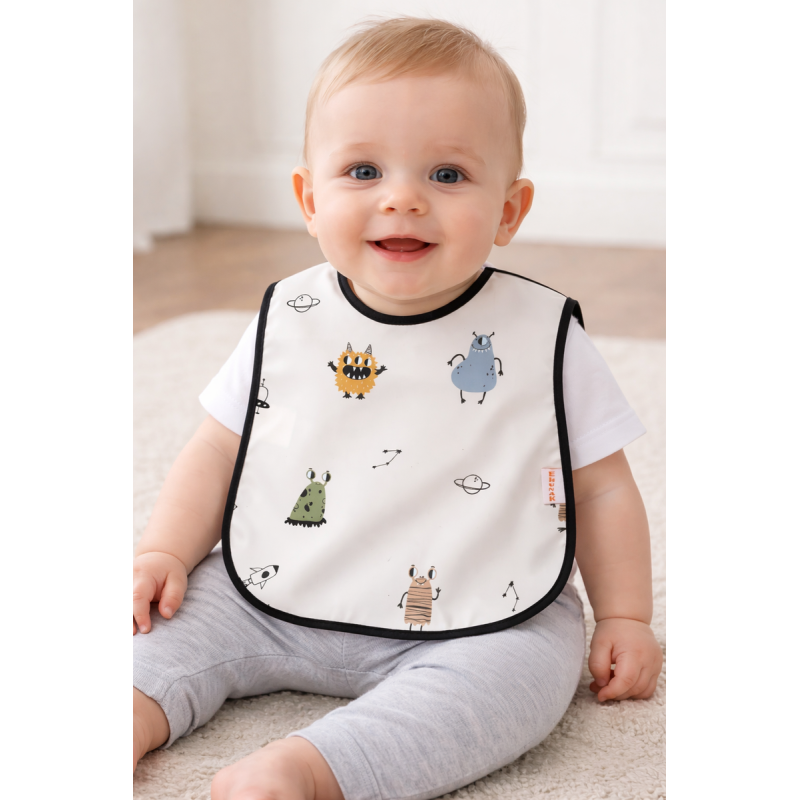 BABERO PLÁSTICO CON VELCRO