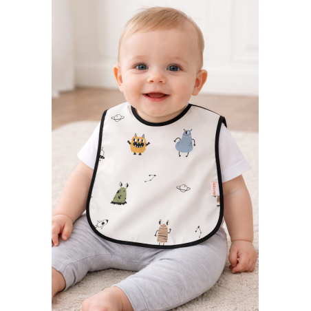 BABERO PLÁSTICO CON VELCRO