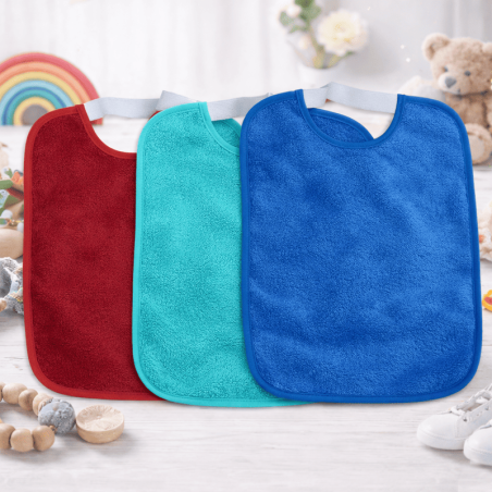 BABERO IMPERMEABLE GOMA PACK3