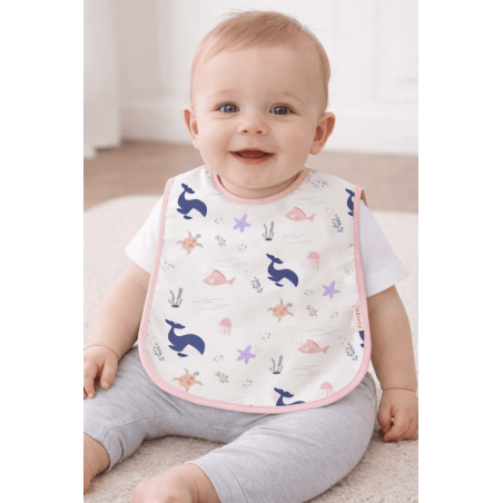 BABERO PLÁSTICO CON VELCRO